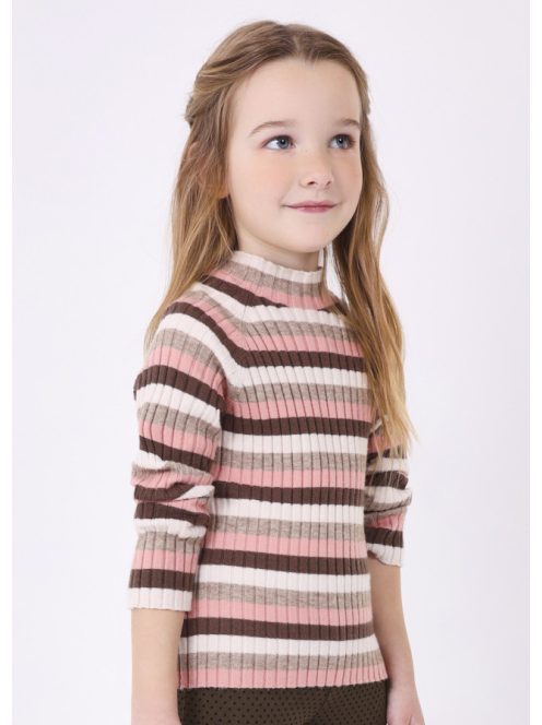 Mini lány csíkos pulóver.